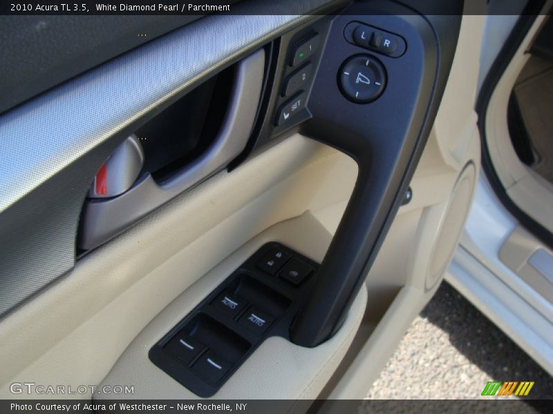 White Diamond Pearl / Parchment 2010 Acura TL 3.5