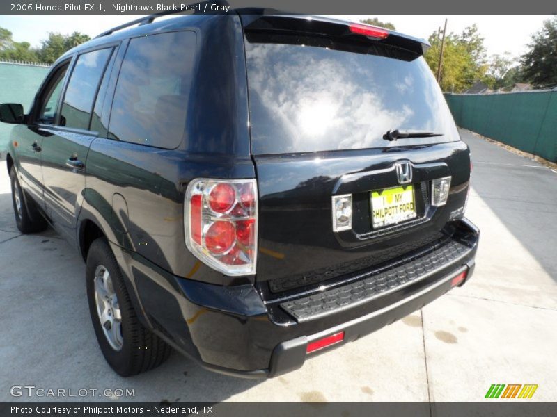 Nighthawk Black Pearl / Gray 2006 Honda Pilot EX-L