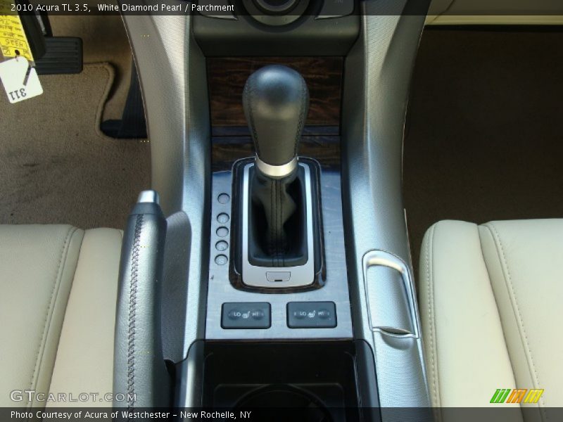 White Diamond Pearl / Parchment 2010 Acura TL 3.5