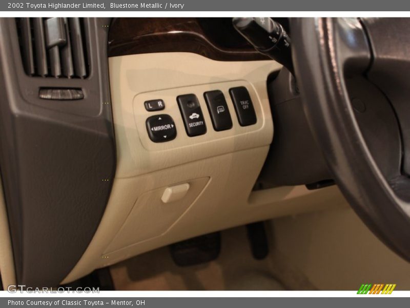 Bluestone Metallic / Ivory 2002 Toyota Highlander Limited