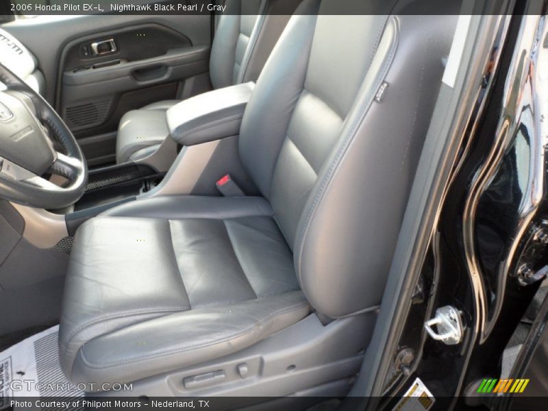 Nighthawk Black Pearl / Gray 2006 Honda Pilot EX-L