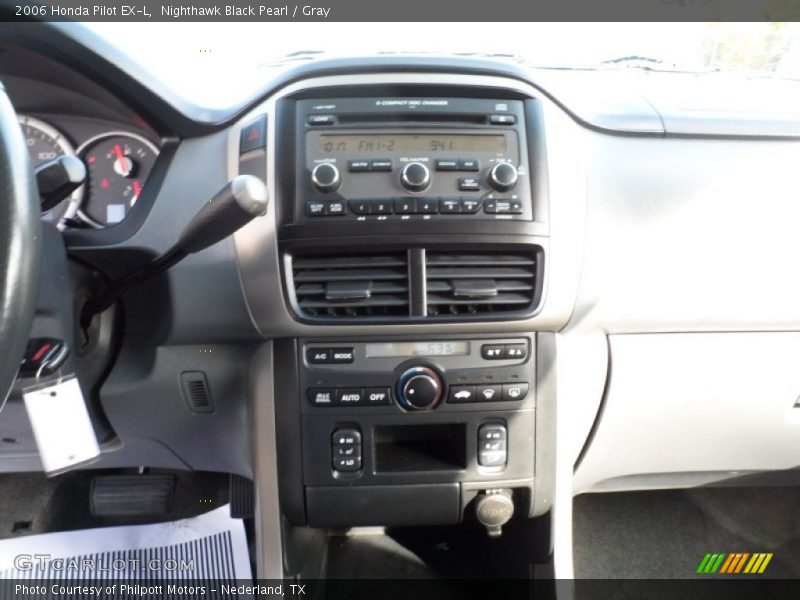 Nighthawk Black Pearl / Gray 2006 Honda Pilot EX-L