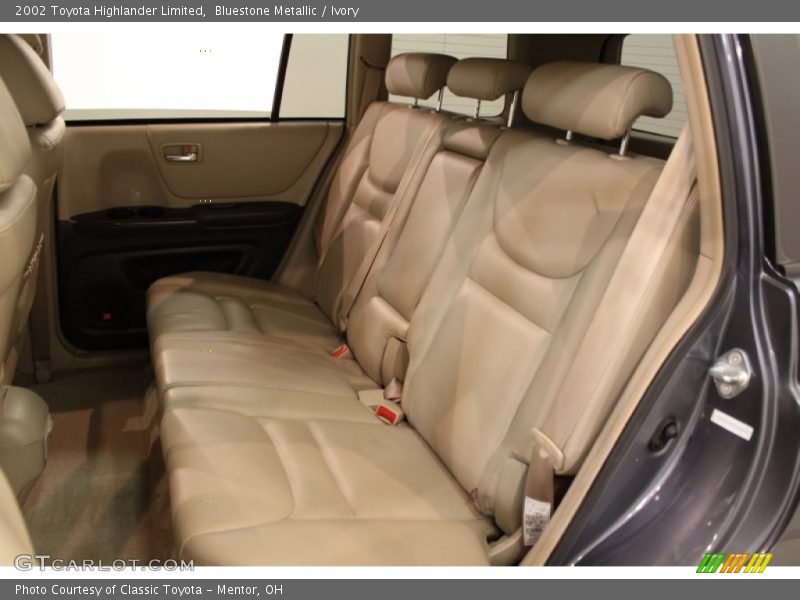 Bluestone Metallic / Ivory 2002 Toyota Highlander Limited