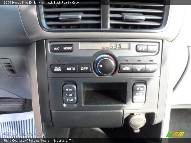 Nighthawk Black Pearl / Gray 2006 Honda Pilot EX-L