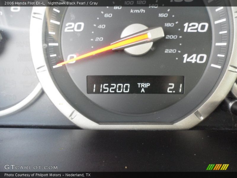 Nighthawk Black Pearl / Gray 2006 Honda Pilot EX-L