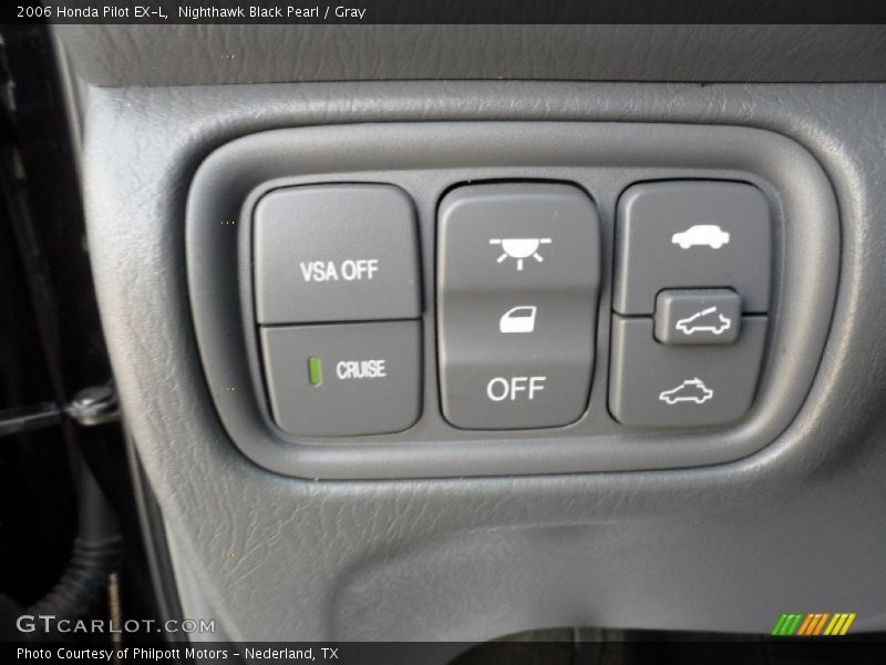 Nighthawk Black Pearl / Gray 2006 Honda Pilot EX-L