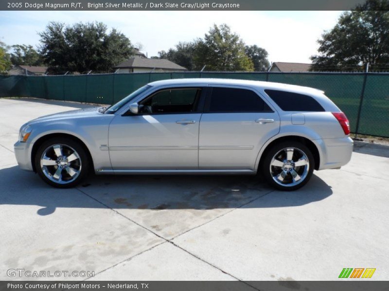 Bright Silver Metallic / Dark Slate Gray/Light Graystone 2005 Dodge Magnum R/T