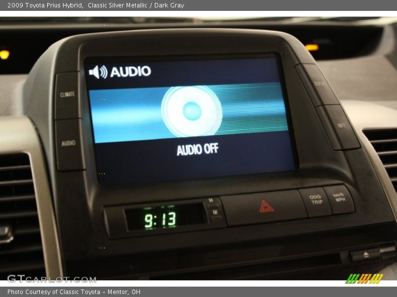 Classic Silver Metallic / Dark Gray 2009 Toyota Prius Hybrid