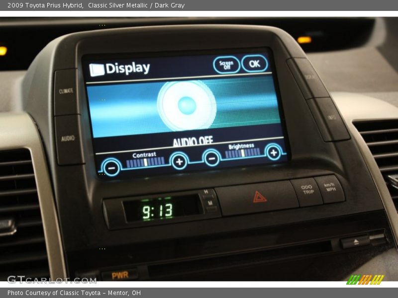 Classic Silver Metallic / Dark Gray 2009 Toyota Prius Hybrid