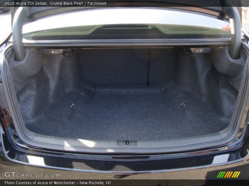 Crystal Black Pearl / Parchment 2010 Acura TSX Sedan