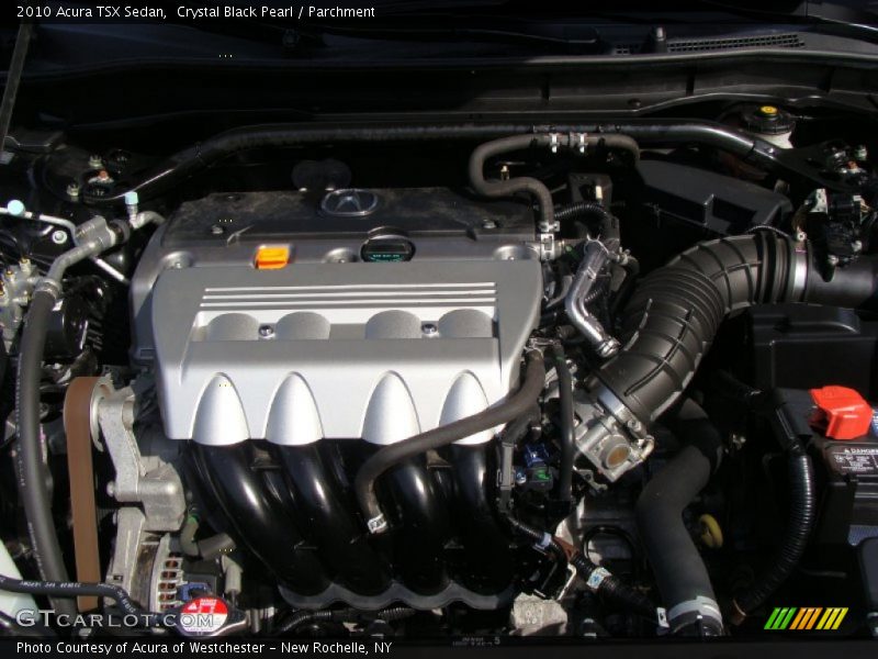 Crystal Black Pearl / Parchment 2010 Acura TSX Sedan