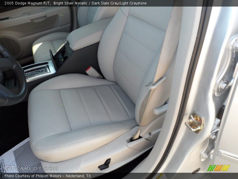 Bright Silver Metallic / Dark Slate Gray/Light Graystone 2005 Dodge Magnum R/T