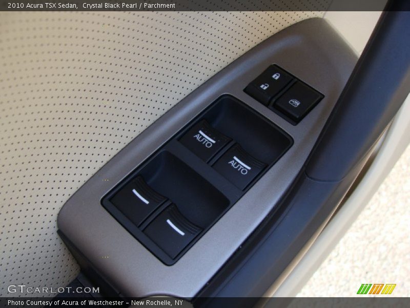 Crystal Black Pearl / Parchment 2010 Acura TSX Sedan