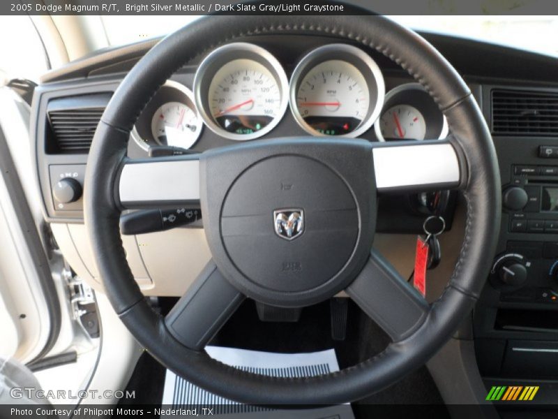 Bright Silver Metallic / Dark Slate Gray/Light Graystone 2005 Dodge Magnum R/T