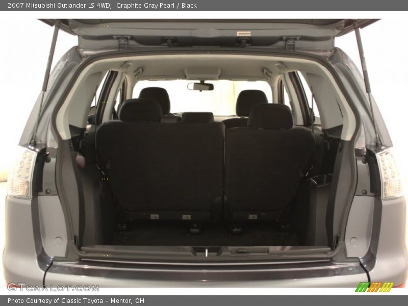 Graphite Gray Pearl / Black 2007 Mitsubishi Outlander LS 4WD