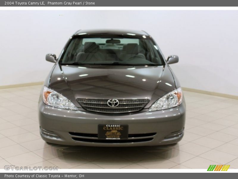 Phantom Gray Pearl / Stone 2004 Toyota Camry LE