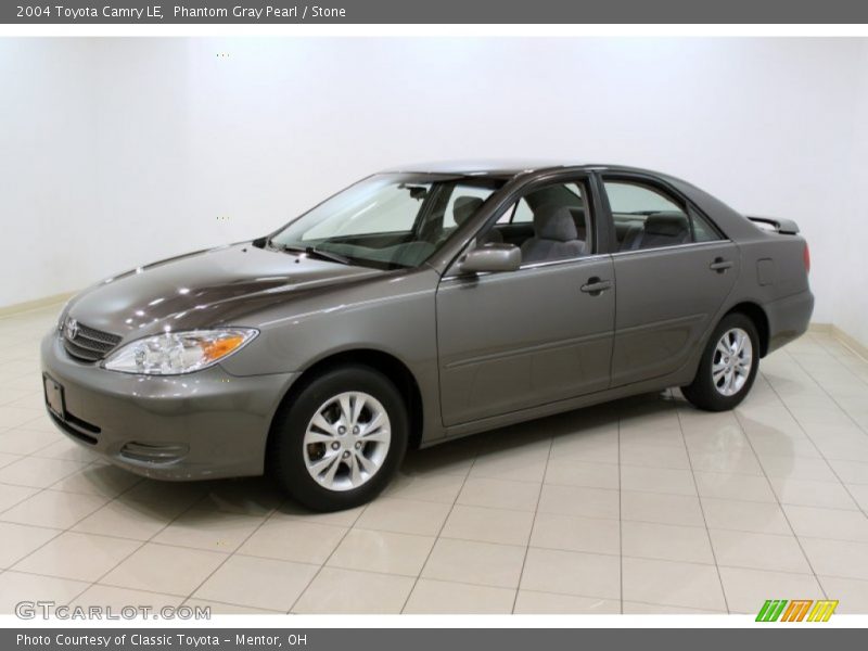 Phantom Gray Pearl / Stone 2004 Toyota Camry LE