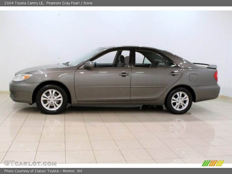 Phantom Gray Pearl / Stone 2004 Toyota Camry LE