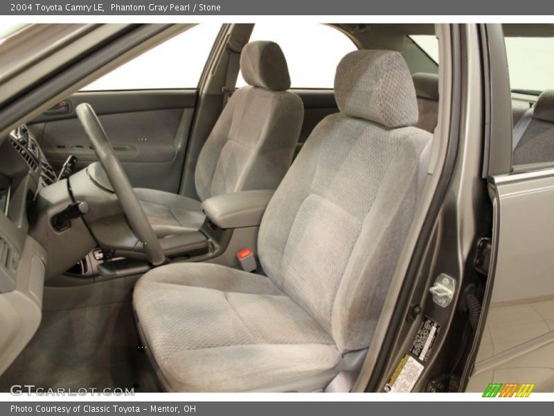 Phantom Gray Pearl / Stone 2004 Toyota Camry LE