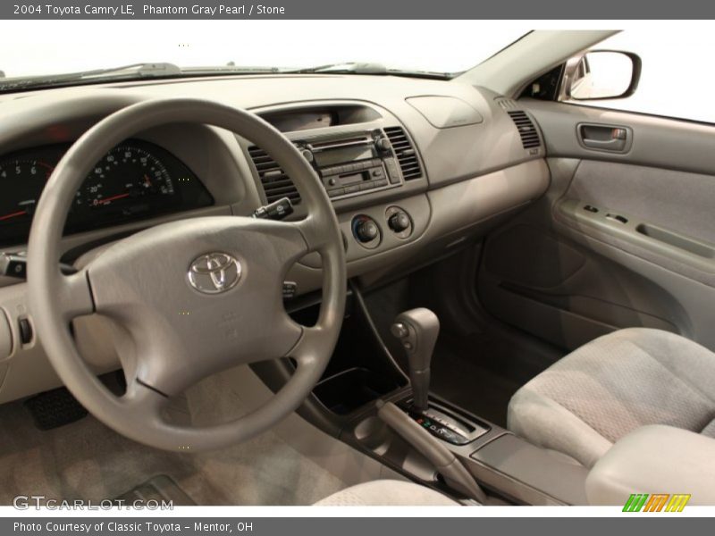 Phantom Gray Pearl / Stone 2004 Toyota Camry LE