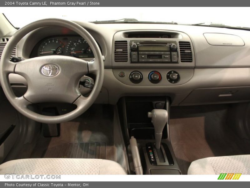 Phantom Gray Pearl / Stone 2004 Toyota Camry LE