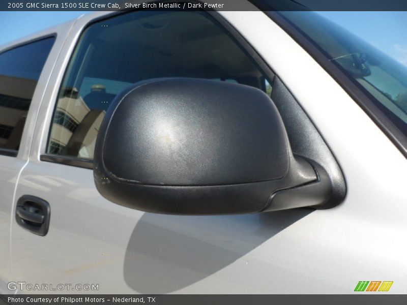 Silver Birch Metallic / Dark Pewter 2005 GMC Sierra 1500 SLE Crew Cab
