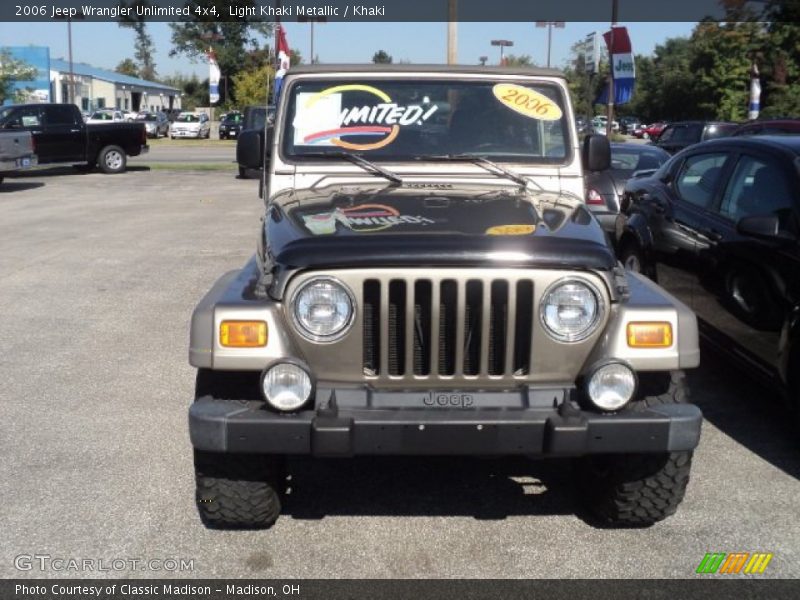 Light Khaki Metallic / Khaki 2006 Jeep Wrangler Unlimited 4x4