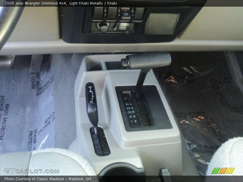 Light Khaki Metallic / Khaki 2006 Jeep Wrangler Unlimited 4x4