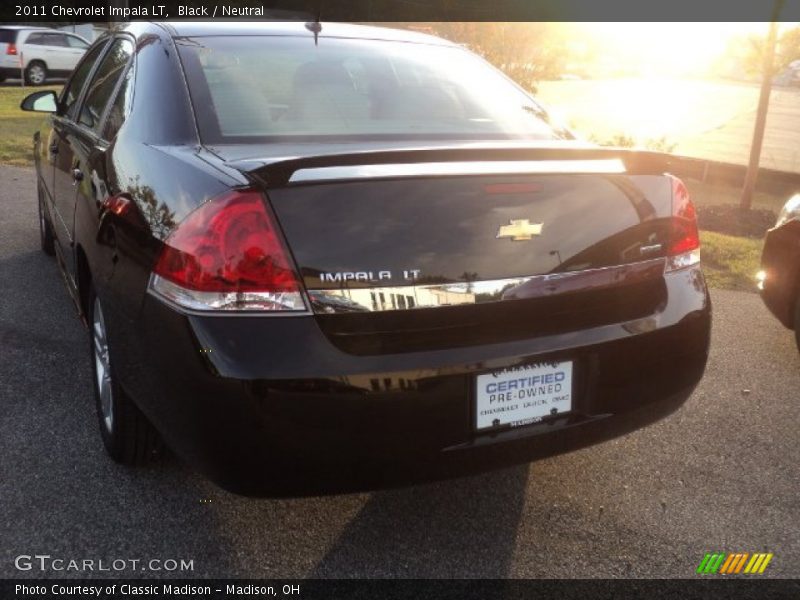 Black / Neutral 2011 Chevrolet Impala LT