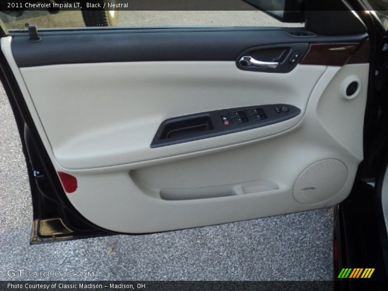 Black / Neutral 2011 Chevrolet Impala LT