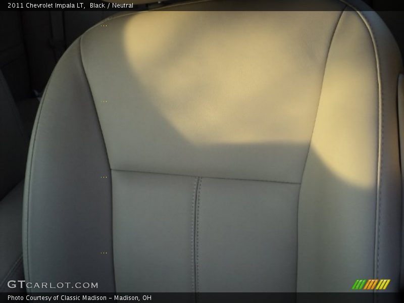 Black / Neutral 2011 Chevrolet Impala LT