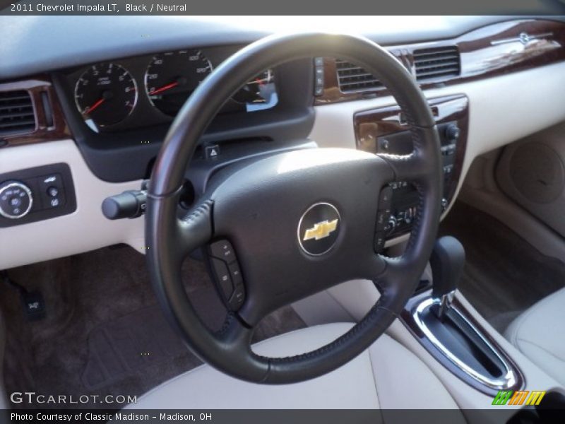 Black / Neutral 2011 Chevrolet Impala LT