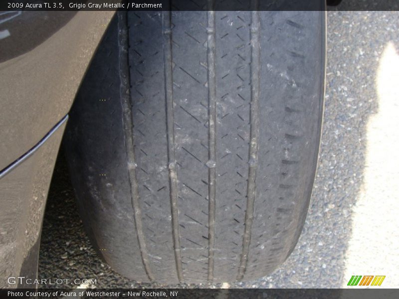 Grigio Gray Metallic / Parchment 2009 Acura TL 3.5