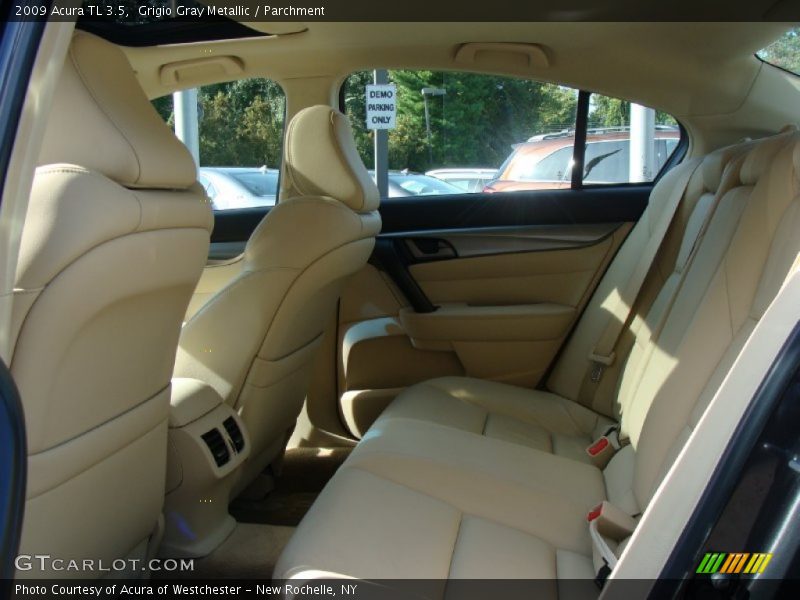 Grigio Gray Metallic / Parchment 2009 Acura TL 3.5