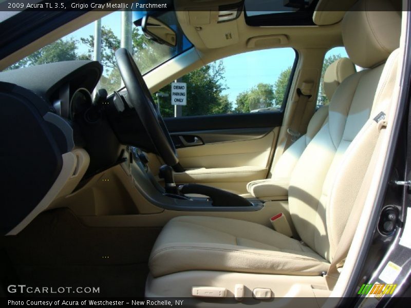 Grigio Gray Metallic / Parchment 2009 Acura TL 3.5
