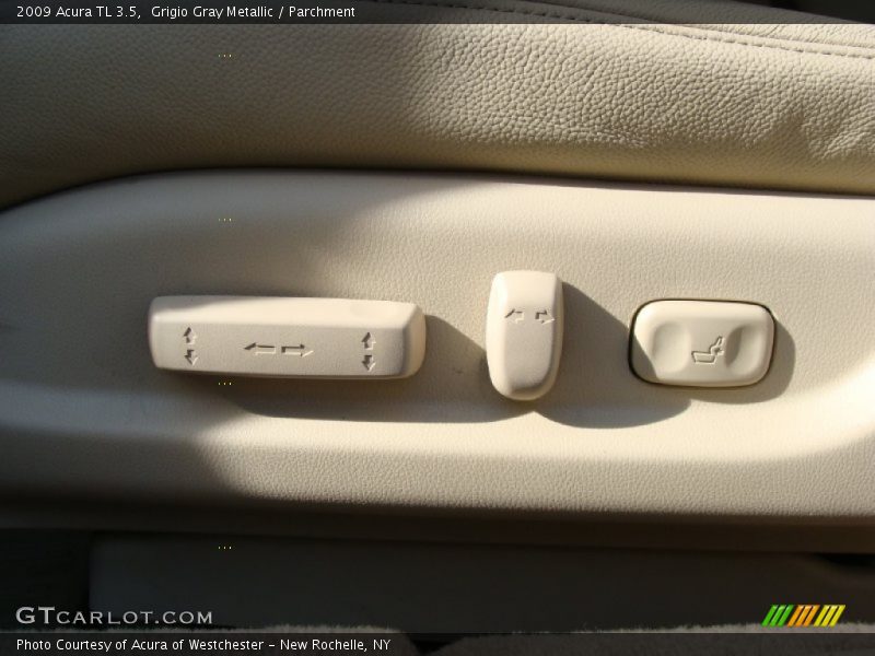 Grigio Gray Metallic / Parchment 2009 Acura TL 3.5