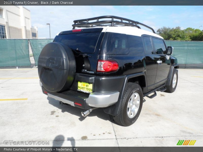 Black / Dark Charcoal 2010 Toyota FJ Cruiser