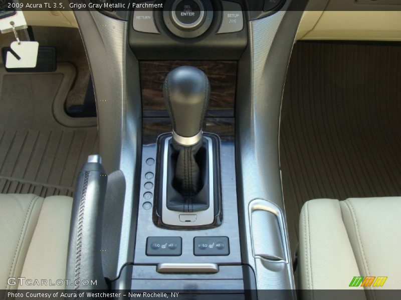 Grigio Gray Metallic / Parchment 2009 Acura TL 3.5