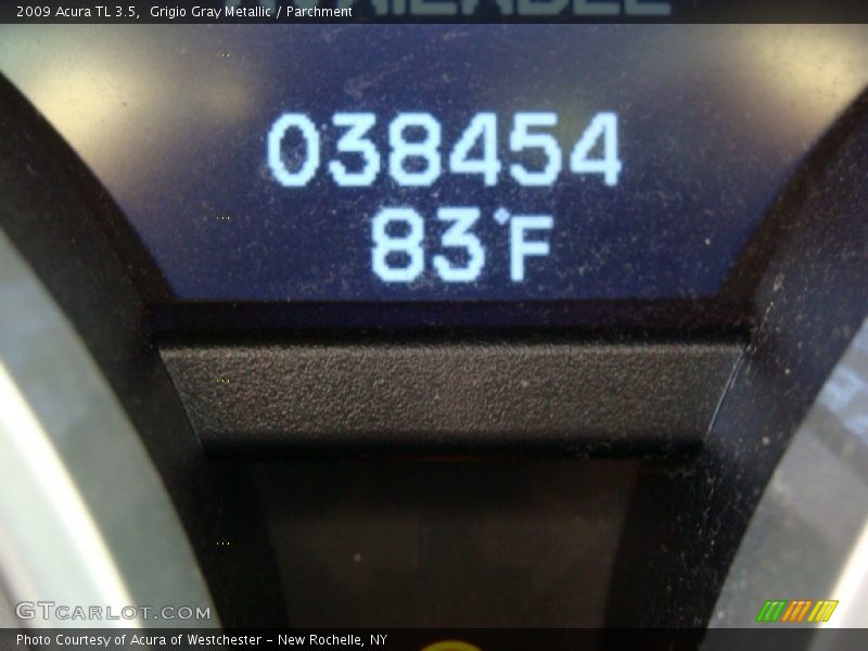 Grigio Gray Metallic / Parchment 2009 Acura TL 3.5