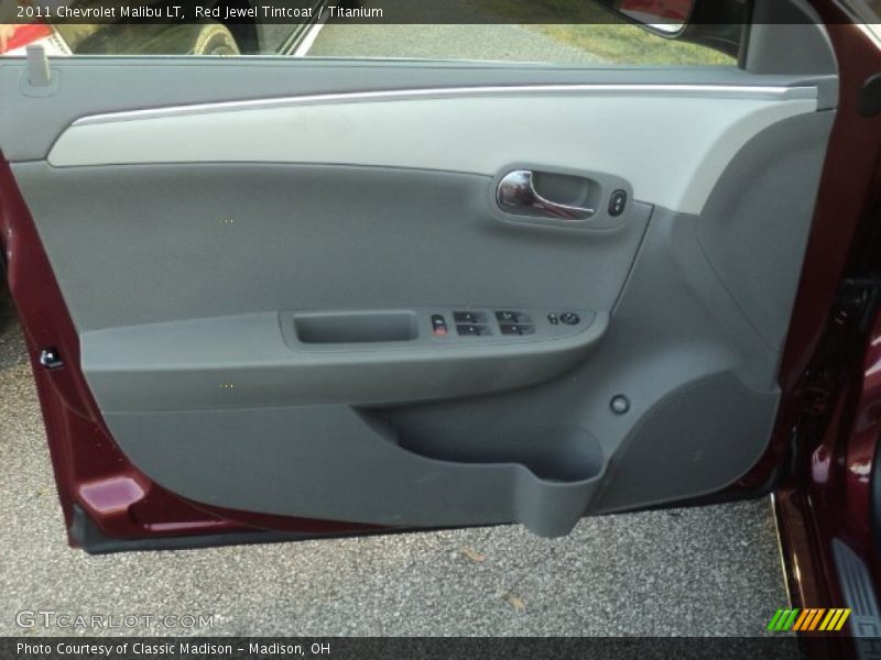 Red Jewel Tintcoat / Titanium 2011 Chevrolet Malibu LT