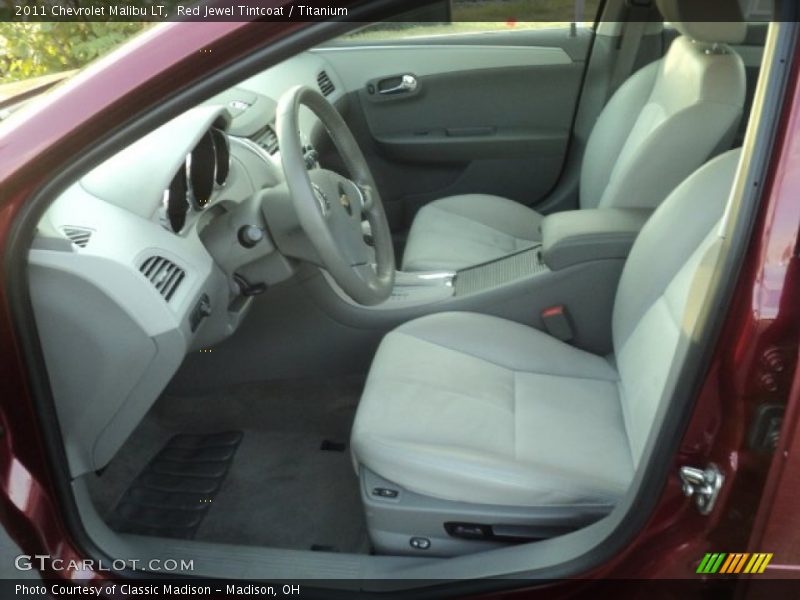 Red Jewel Tintcoat / Titanium 2011 Chevrolet Malibu LT