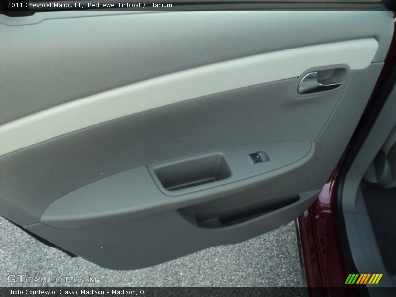Red Jewel Tintcoat / Titanium 2011 Chevrolet Malibu LT