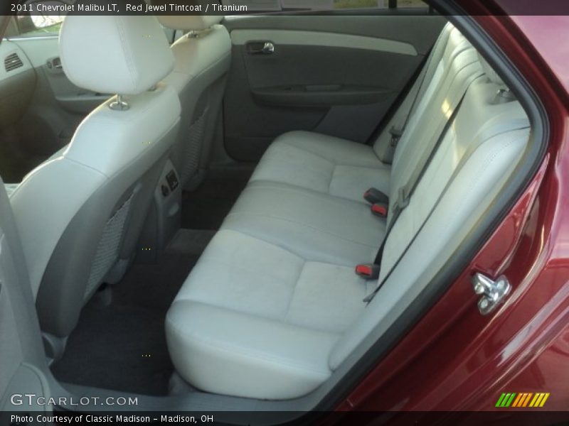 Red Jewel Tintcoat / Titanium 2011 Chevrolet Malibu LT