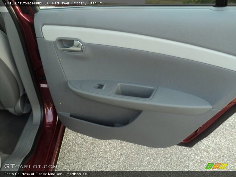 Red Jewel Tintcoat / Titanium 2011 Chevrolet Malibu LT