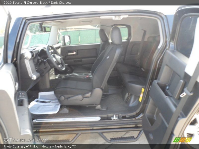 Black / Dark Charcoal 2010 Toyota FJ Cruiser