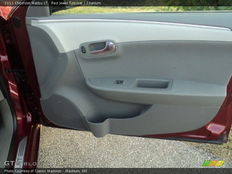 Red Jewel Tintcoat / Titanium 2011 Chevrolet Malibu LT