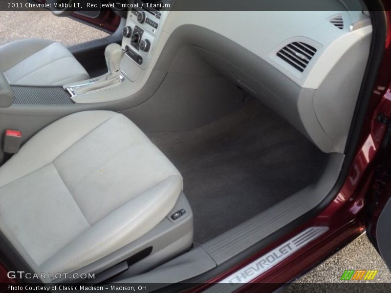 Red Jewel Tintcoat / Titanium 2011 Chevrolet Malibu LT