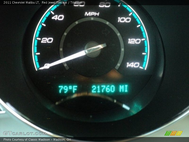 Red Jewel Tintcoat / Titanium 2011 Chevrolet Malibu LT