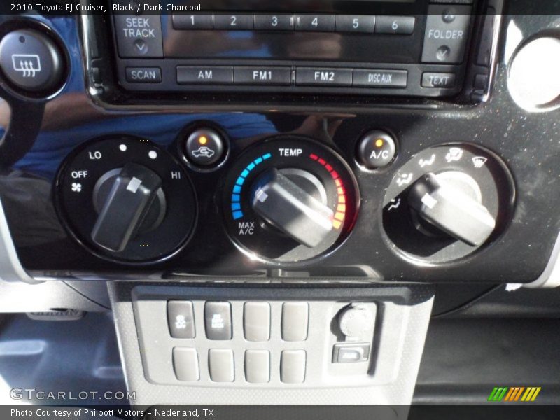 Black / Dark Charcoal 2010 Toyota FJ Cruiser