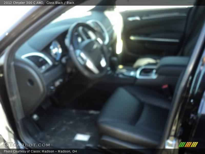 Gloss Black / Black 2012 Chrysler 300 C AWD